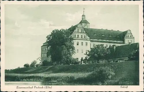 Ansichtskarte Pretzsch (Elbe)-Bad Schmiedeberg Schloss 1932