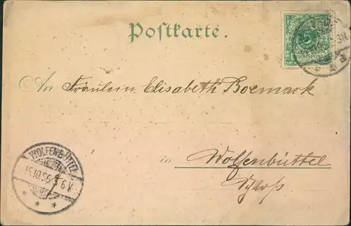 Litho AK Rosdorf (Holstein) Weidmannsruh, Forsthaus, Allee 1896