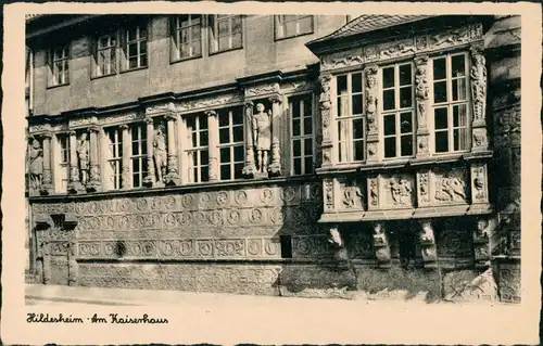 Ansichtskarte Hildesheim am Kaiserhaus 1943