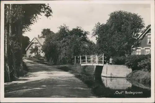 Postkaart Oud-Bodegraven-Bodegraven Oud-Bodegraven 1948