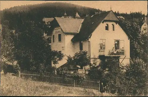 Bärenfels (Erzgebirge)-Altenberg (Erzgebirge) Fremdenheim Villa Marie 1912