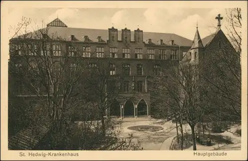 Spandauer Vorstadt-Berlin St. Hedwig-Krankenhaus: Hauptgebäude 1924