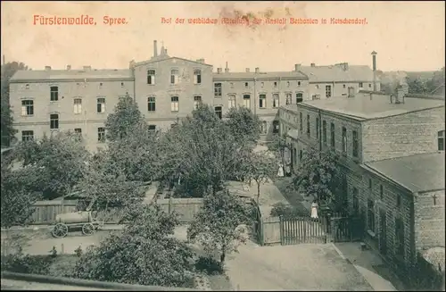 Fürstenwalde Spree Hof weiblichen  Anstalt Bethanien Samariteranstalten 1911