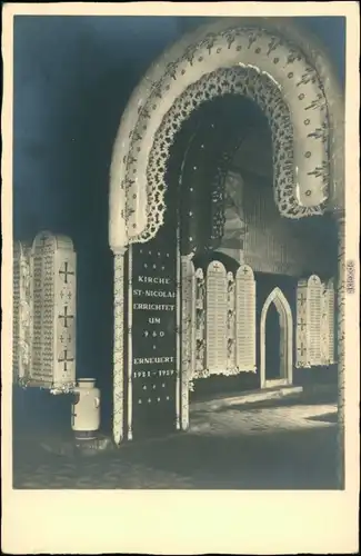 Meißen Kriegergedächtniskirche Porzellanmanufaktur St. Nicolai 1907