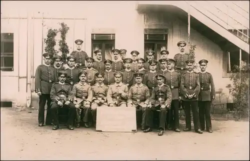 Foto  Soldatengruppe 15. Herzogliche Regiment 1915 Privatfoto