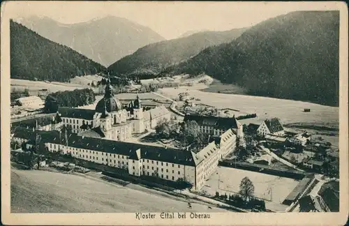 Ansichtskarte Ettal Kloster Ettal 1922