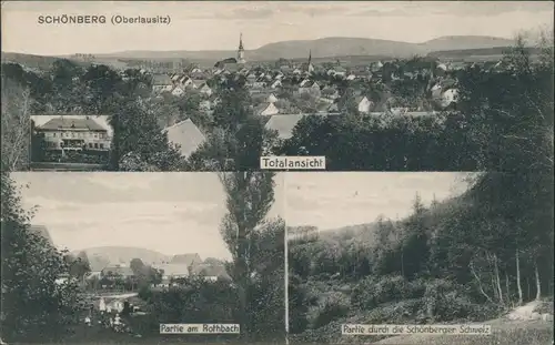 Schönberg (Oberlausitz) Sulików  Rothbach, b Görlitz e 1926