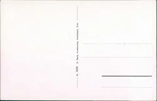 Ansichtskarte Schwarzburg Schwarzatal - an der Trauertanne 1932