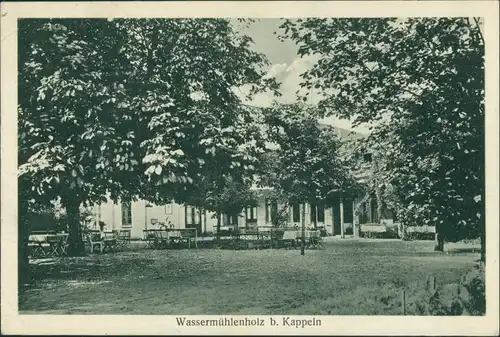 Ansichtskarte Kappeln (Schlei) Restauration Wassermühlenholz 1929 