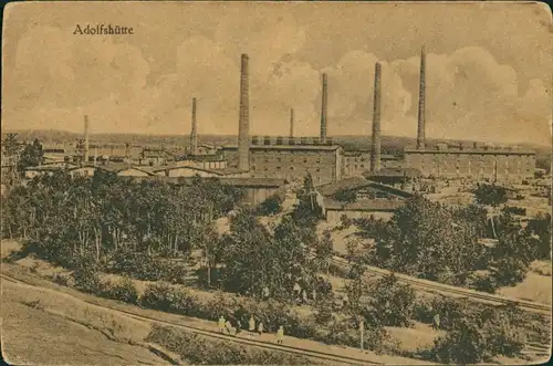 Adolfshütte-Großdubrau Wulka Dubrawa Fabrikanlage - Adolfshütte 1924