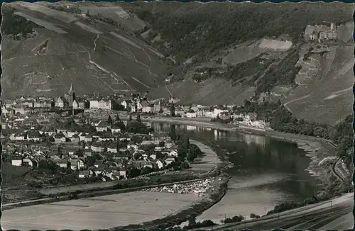 Ansichtskarte Bernkastel-Kues Berncastel-Cues Blick auf den Ort 1973