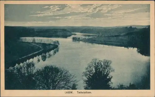 Postcard Lagow Łagów Tschetschsee 1919