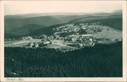 Ansichtskarte Oberhof (Thüringen) Luftbild 1931