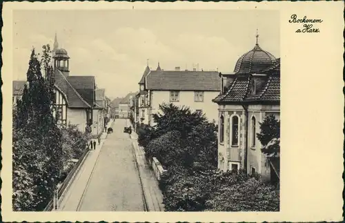 Ansichtskarte Bockenem Straßenpartie - Königstraße 1933 