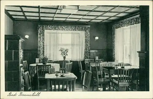 Ansichtskarte Bad Bramstedt Eisdiele und Cafe - Bleeck 27 - Gaststube 1930 