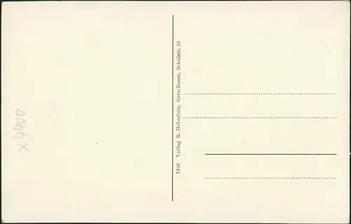 Ansichtskarte Bitterfeld Binnengärtenanlage - Straße 1922 