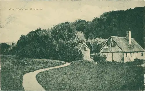Ansichtskarte Biesenthal Partie an der Alten Mühle 1912