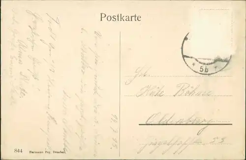 Postcard Tetschen-Bodenbach Decín Fabrikanlagen - Panorama 1912 