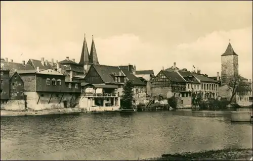 Ansichtskarte Calbe (Saale) Blick auf die Stadt 1963 