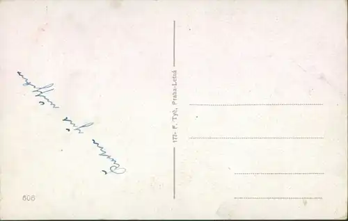 Postcard Milowitz Milovice nad Labem 3 Bild: Schloß, Haus, Stadt 1938 