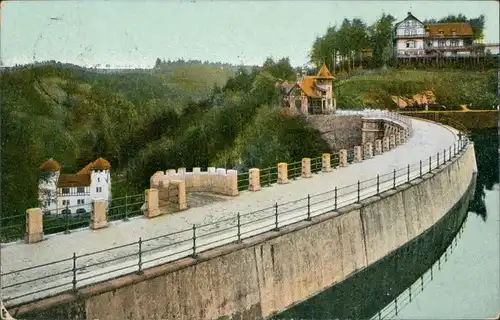 Postcard Marklissa Leśna Spermauer, Restauration 1912 
