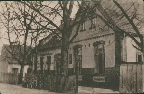 Ansichtskarte Finsterwalde Grabin Gasthaus Pechhütte 1913 