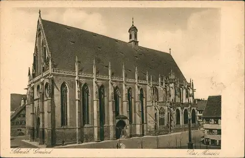 Schwäbisch Gmünd Heilig-Kreuz-Münster (Münster zum Heiligen Kreuz) 1930