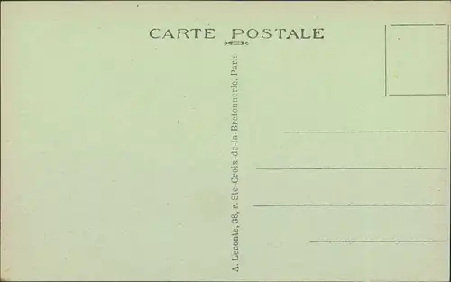 Paris Place de la Republique mit Straßenbahn und Automobilen 1923