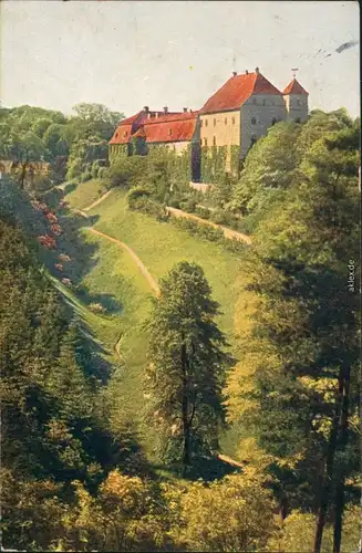 Ansichtskarte Meißen Schloß Siebeneichen 1913