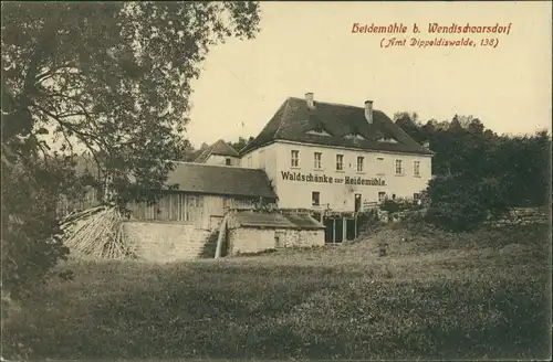 Karsdorf (ehemals Wendisch-Carsdorf)-Rabenau Gatshaus Heidemühle 1911 