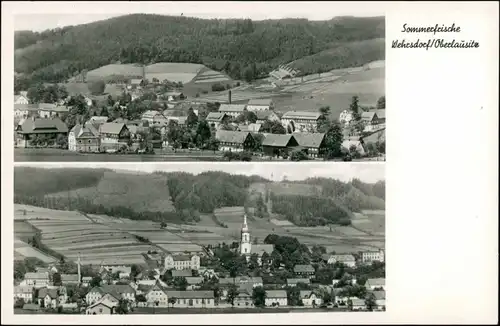 Ansichtskarte Wehrsdorf-Sohland (Spree) Załom 2 Bild: Panorama 1940 