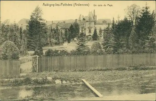 CPA Aubigny-les-Pothées Un coin du Pays 1915