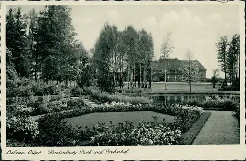 Labiau Polessk Labiawa/Labiewo Полесск Hindenburg Park Bahnhof Ostpreußen 1932