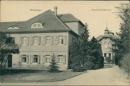 Coswig (Sachsen) Wohnhaus, Gesellschaftshaus Heilstätte Lindenhof 1922 