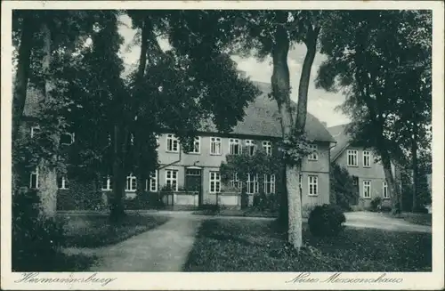 Ansichtskarte Hermannsburg Neues Missionshaus 1933 