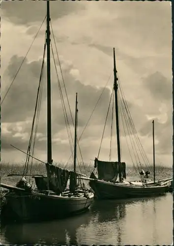 Ansichtskarte  Berufe/Arbeit: Fischer / Angler - Fischerbooter 1962