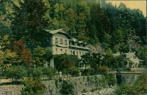 Hotel & Restaurant Unverhofft Glück coloriert