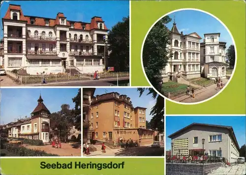 Heringsdorf Usedom FDGB-Erholungsheime Guiseppe di Vittorio g1989
