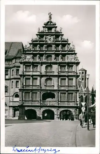 Ansichtskarte Braunschweig Gewandhaus 1960