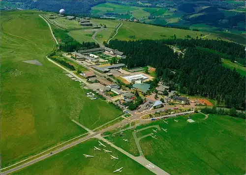 Ansichtskarte Deutschland Naturpark Rhön - Luftbild 2006