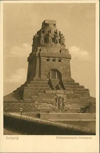 Ansichtskarte Leipzig Völkerschlachtdenkmal 1925