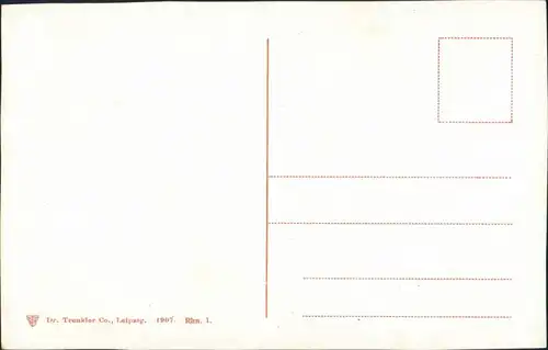 Ansichtskarte St. Goarshausen Dampfer vor Loreleyfelsen 1911