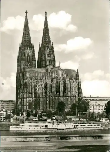 Ansichtskarte Köln Kölner Dom - Ostseite 1968