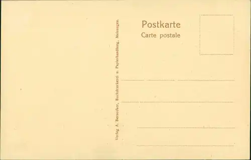 Ansichtskarte Melsungen Panorama-Ansicht mit Fernblick 1913