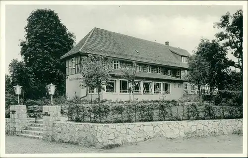 Ansichtskarte Groß Ilde-Bockenem Kastanienhof / Gaststätte Evensen 1934