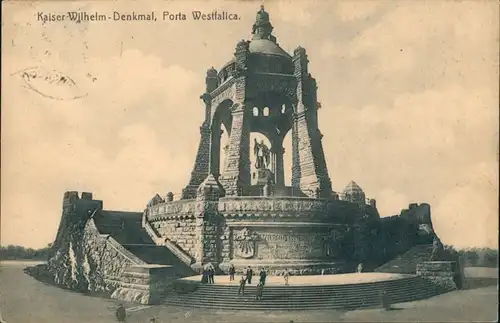 Porta Westfalica Deutschland - Nordrhein-Westfalen - Porta Westfalica 1912
