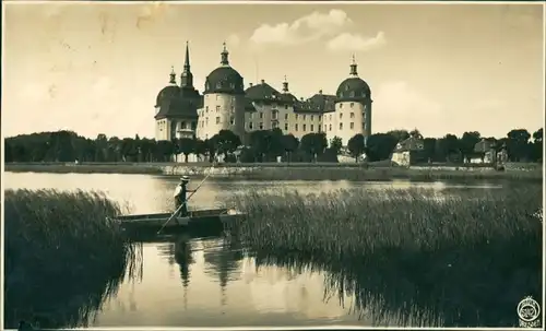 Ansichtskarte Moritzburg Kgl. Jagdschloss 1935 Walter Hahn: