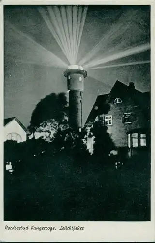 Ansichtskarte Wangerooge Leuchtfeuer - Turm 1943 