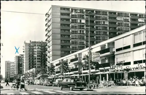 Postkaart Rotterdam Rotterdam Karel Doormanstraat 1964 