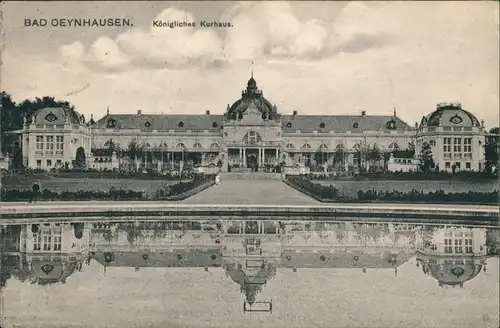 Ansichtskarte Bad Oeynhausen Königliches Kurhaus 1916